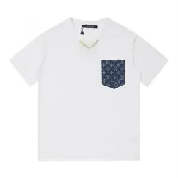 louis vuitton lv t-shirt manches courtes pour unisexe s_126b373